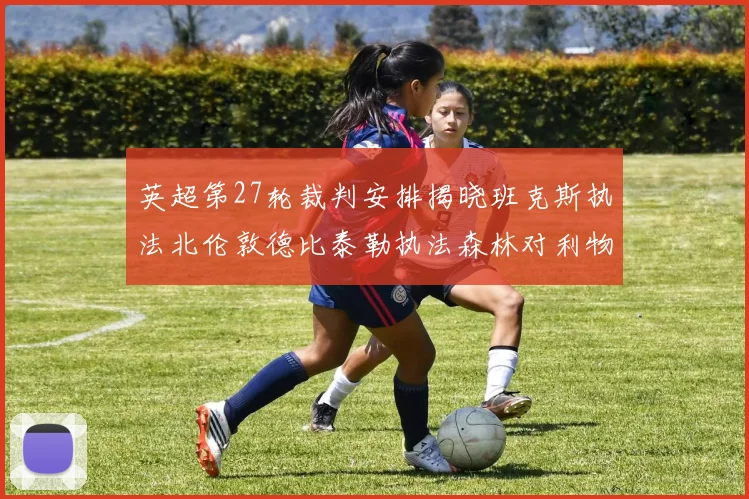 英超第27轮裁判安排揭晓班克斯执法北伦敦德比泰勒执法森林对利物浦
